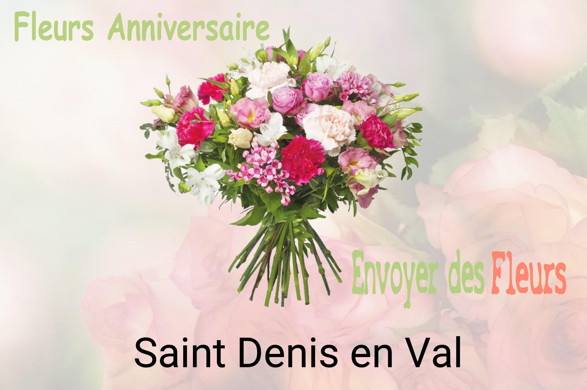 Bouquet de fleurs d’anniversaire livré à Saint-Denis-en-Val